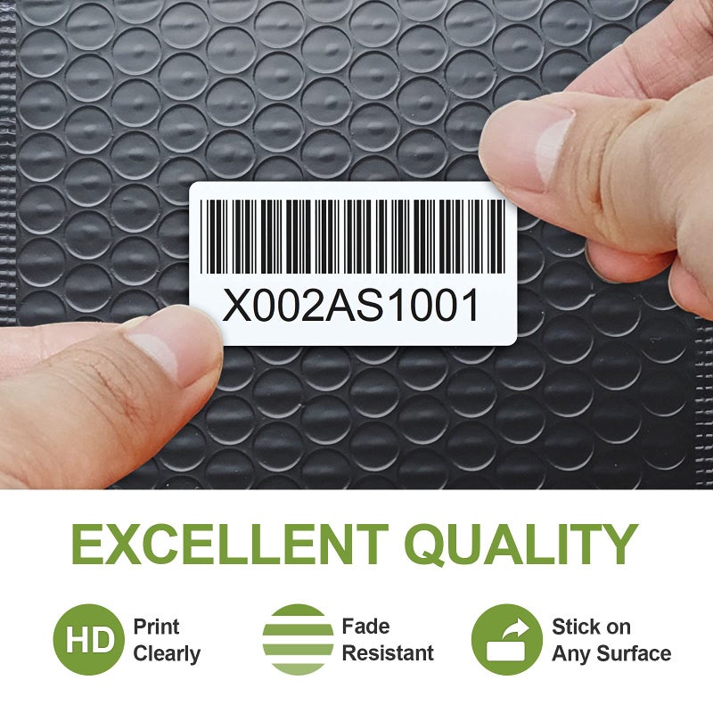 Anylabel Compatible 1" x 2-1/8" Multipurpose Direct Thermal Labels Replacement for DYMO 30336 Barcodes Address Postage, Compatible with Rollo, DYMO 4XL & Zebra Printers (12 Rolls, 500 Labels/Roll) - Image 3